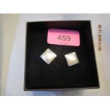 Georgio Armani silver 925 cuff links