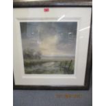 Rob Ford - Passing Storm, limited edition print circa 2002, 20" x 16", signed with provenance