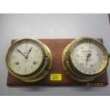 A Marine aneroid barometer