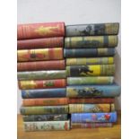 A quantity of early to mid 20th century novels to include a 1911 Jack Chaloner by Edward Fraser