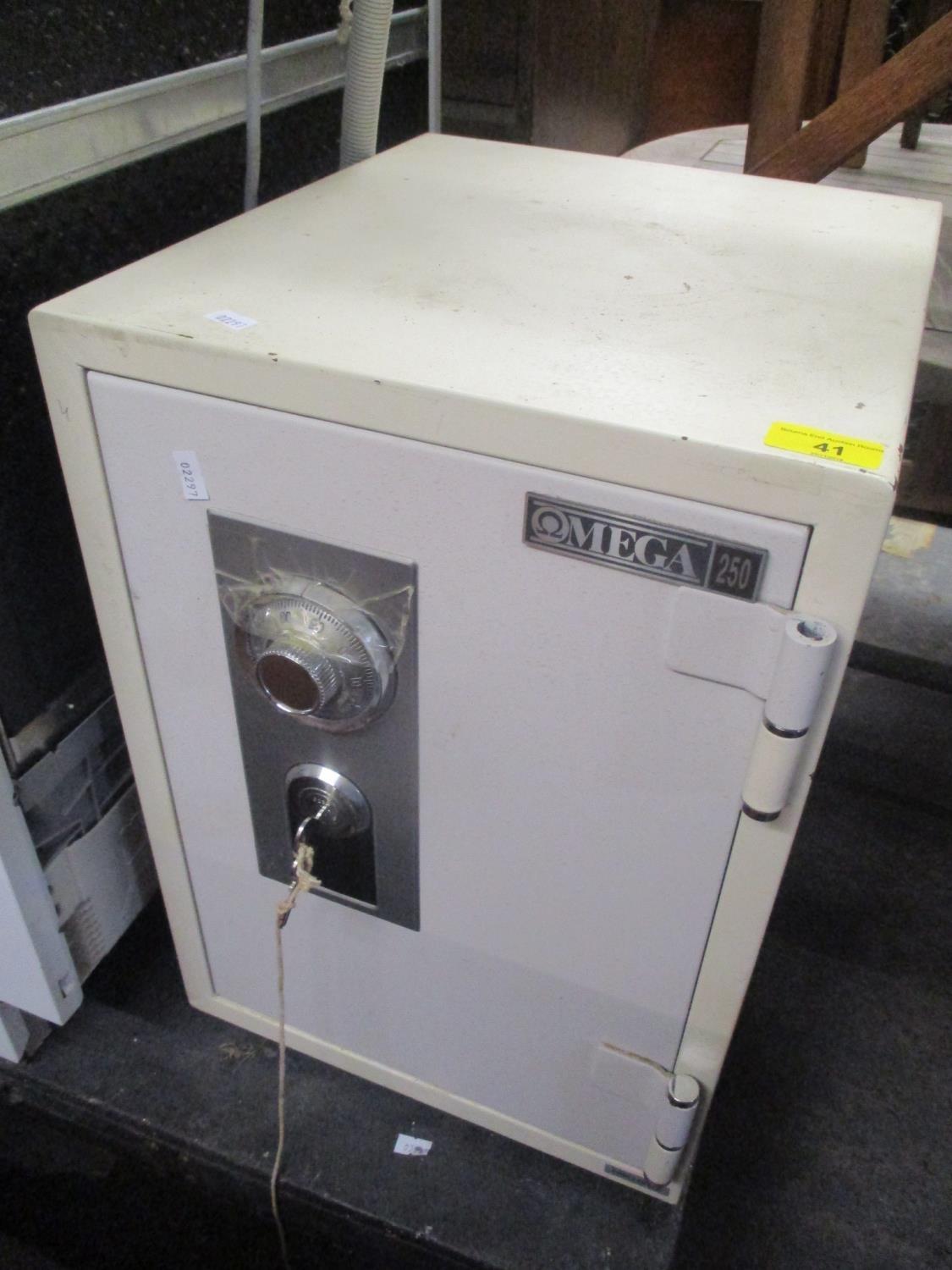 A Mega 250 safe 19 3/4"h x 13 1/2"w