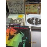 A quantity of LP records to include Buddy Holly and orchestral