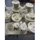 A quantity of Royal Worcester Astley and Evesham tableware
