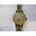 A 9ct gold Omega ladies wristwatch