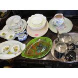Collectable ceramics to include Poole, Spode, Wedgwood and Royal Worcester Evesham, along wit a