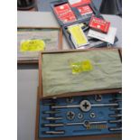 An Arrow multi purpose staple gun in a blue case, together with four boxes of staples and other