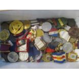 A selection of mainly commemorative and Masonic medals