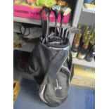 A full set of Petron golf clubs and Impala woods