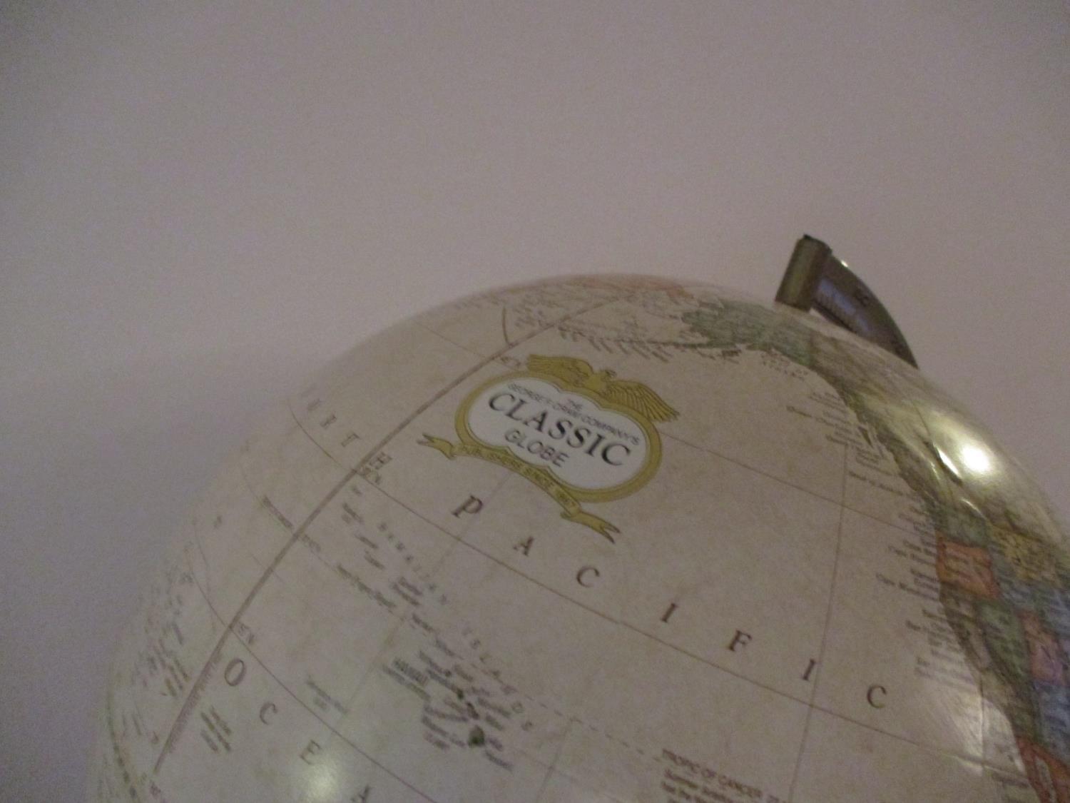 A George F Cam classic globe on stand - Image 2 of 2