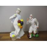 Royal Doulton Covent Garden figurine HN2857 and The Joker HN 2252