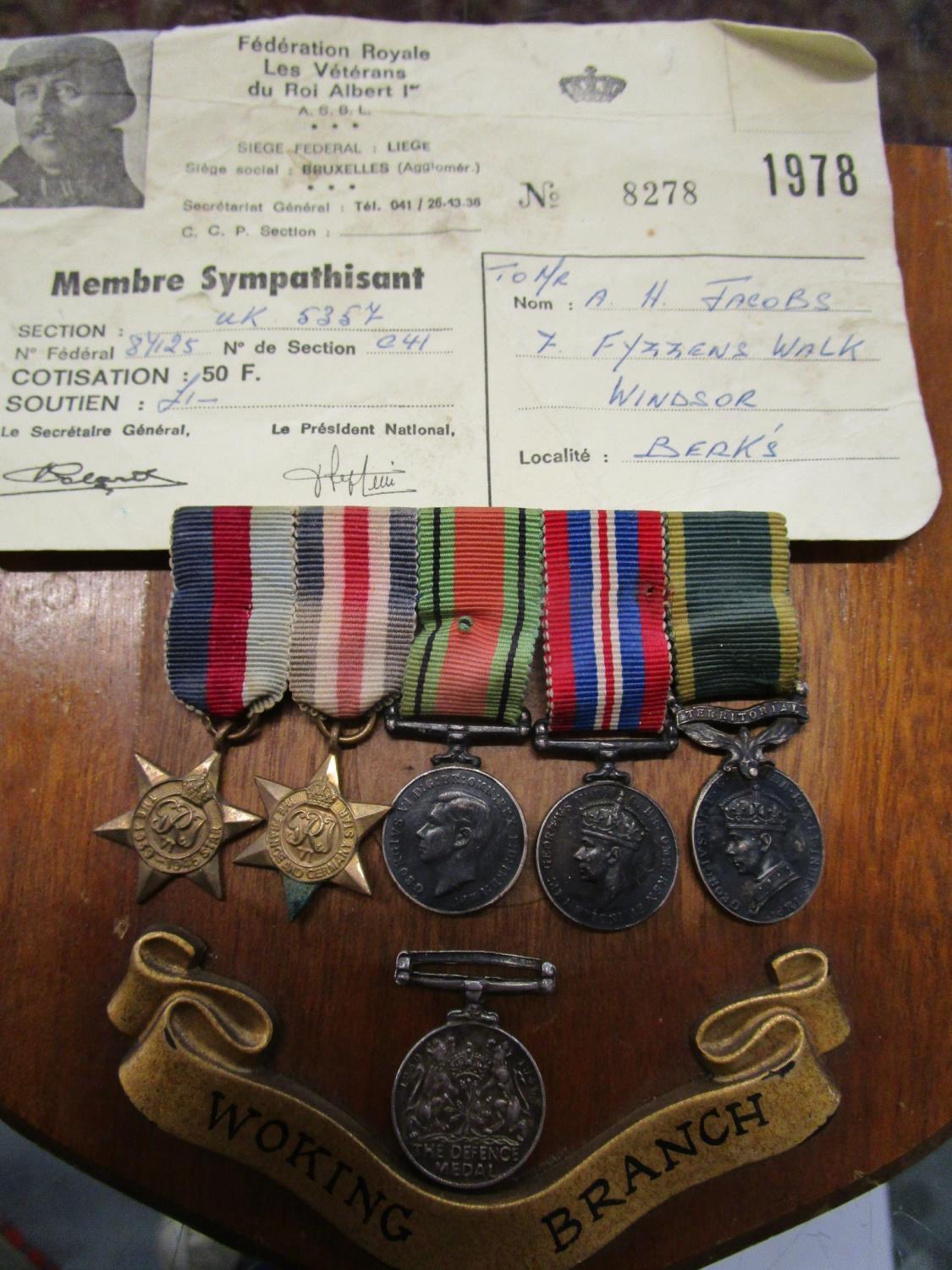 A group of British and Canadian campaign medals to include a North West 1885 Canada medal A/F with - Image 2 of 3