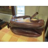A Casani brown leather bum bag