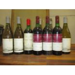 Ten bottles to include La Fromoutaine, Vacluse 1989, two bottles of Cloudy Bay, S-B, three bottles