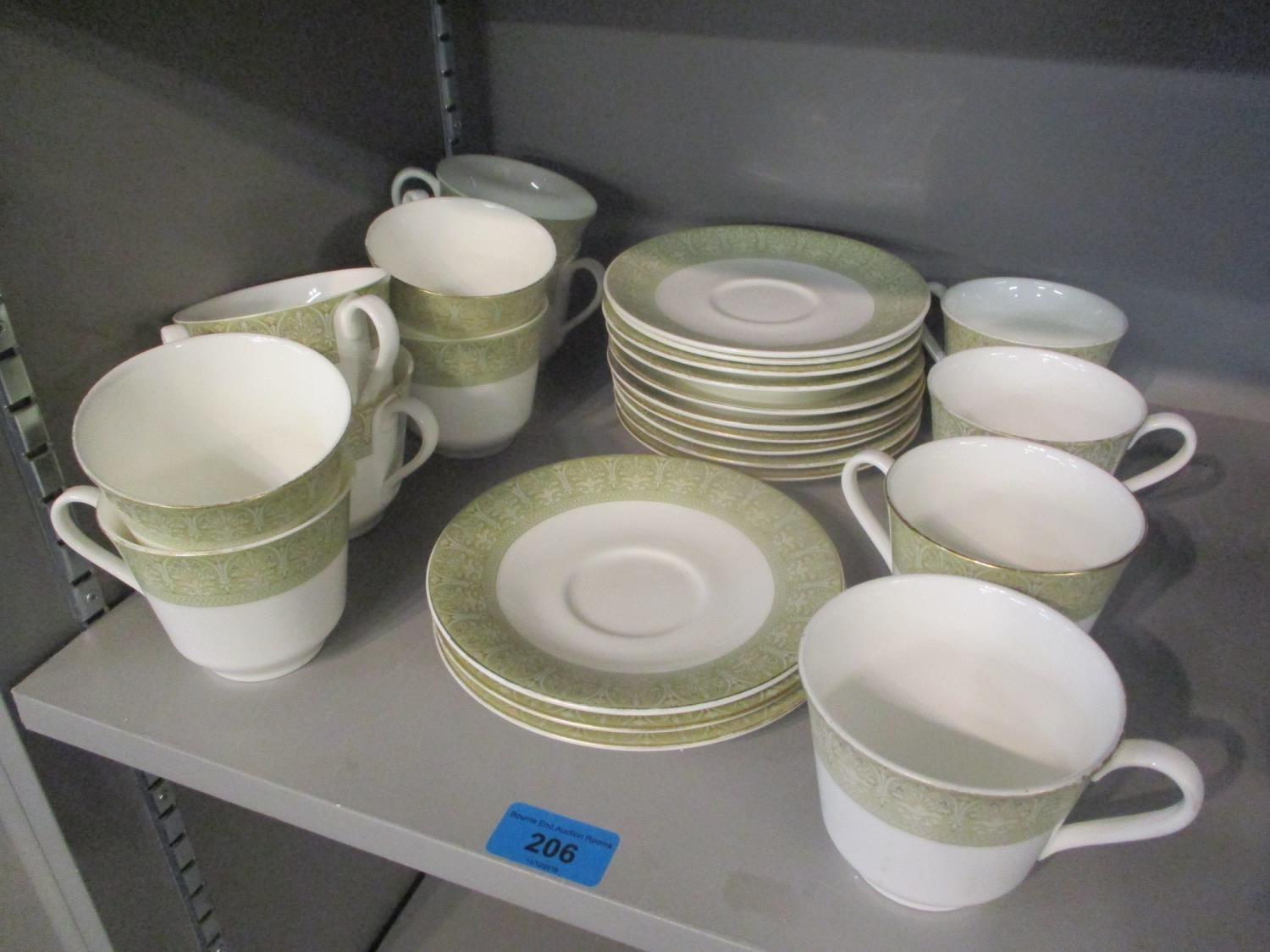 A Royal Doulton part tea service