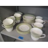 A Royal Doulton part tea service