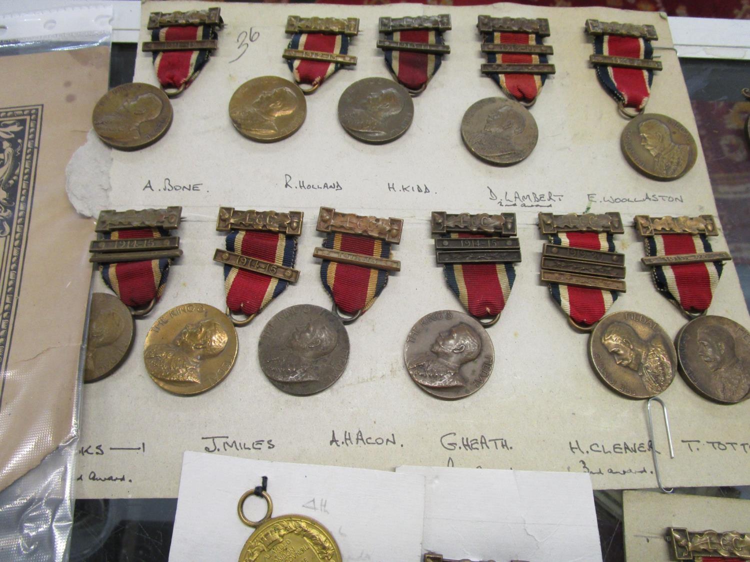 A collection of Victorian and Edwardian school and Education silver, bronze and metal medals, a - Image 3 of 7