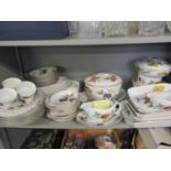A quantity of Royal Worcester Evesham dinner ware