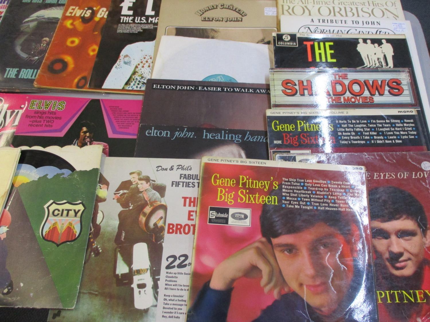 Records to include Beatles, Bob Marley, Rolling Stones, Elvis, Elton John, Billy Idol and others - Image 4 of 4