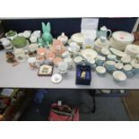 A large selection of ceramics to include a Royal Doulton Desert Star dinner service, Poole two