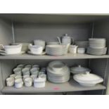 A Royal Doulton Etude pattern part dinner service, comprising approximately 140 pieces