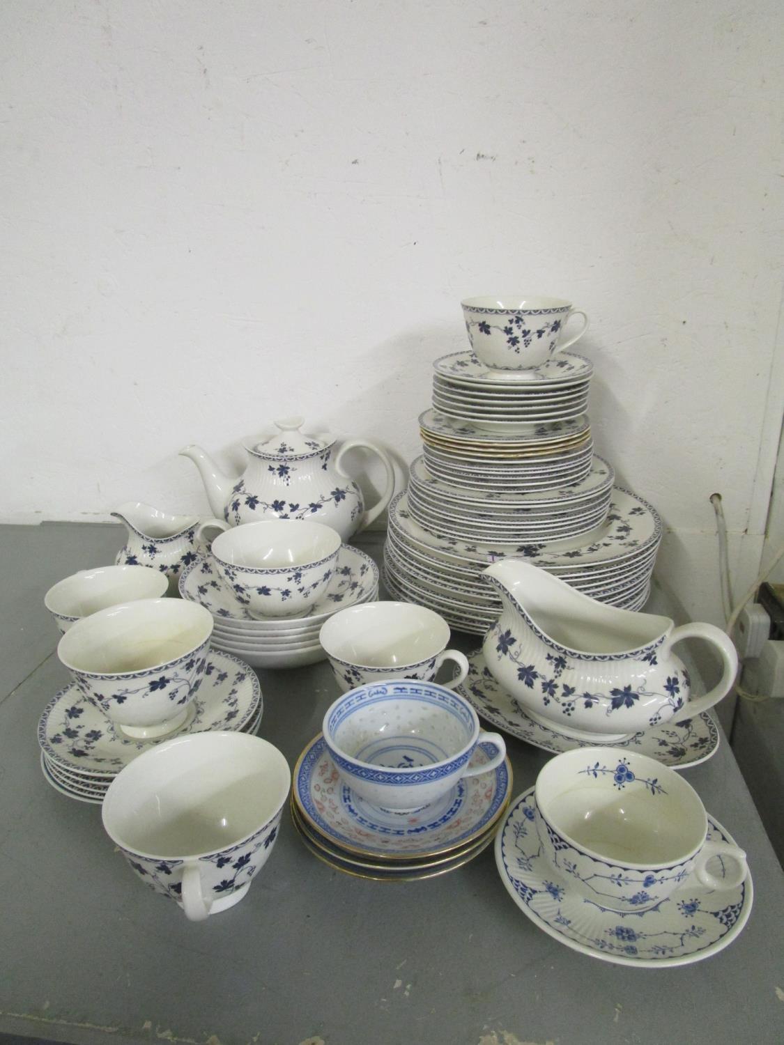 Mixed china to include a Royal Doulton Yorktown part dinner service