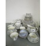 Mixed china to include a Royal Doulton Yorktown part dinner service