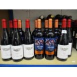 Six bottles of Glorioso Reserva Rioja 2012 and six bottles of Hecula Monastrel 2015