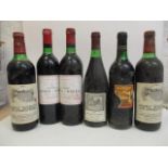 Six bottles to include Morgon, Berry Bros 1978, two bottles of Lynch Bages, Pauillac 1978, Marques