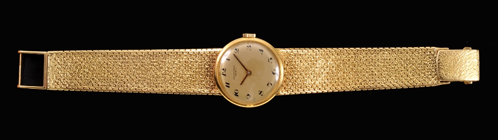 A Lady's IWC Wristwatch, the champagne dial with arabic numerals marked INTERNATIONAL WATCH CO on