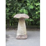 A Staddle Stone, 2ft 6in H