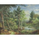 ALBERT DURER LUCAS (1828-1919)In Chilworth Woods signed and dated 'A.D. Lucas 1880' (lower right)oil