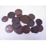 Tokens - A 1666 Middle Shadwell Gregory Cooke Half Penny, a 1791 Glasgow Farthing, a Pidcocks