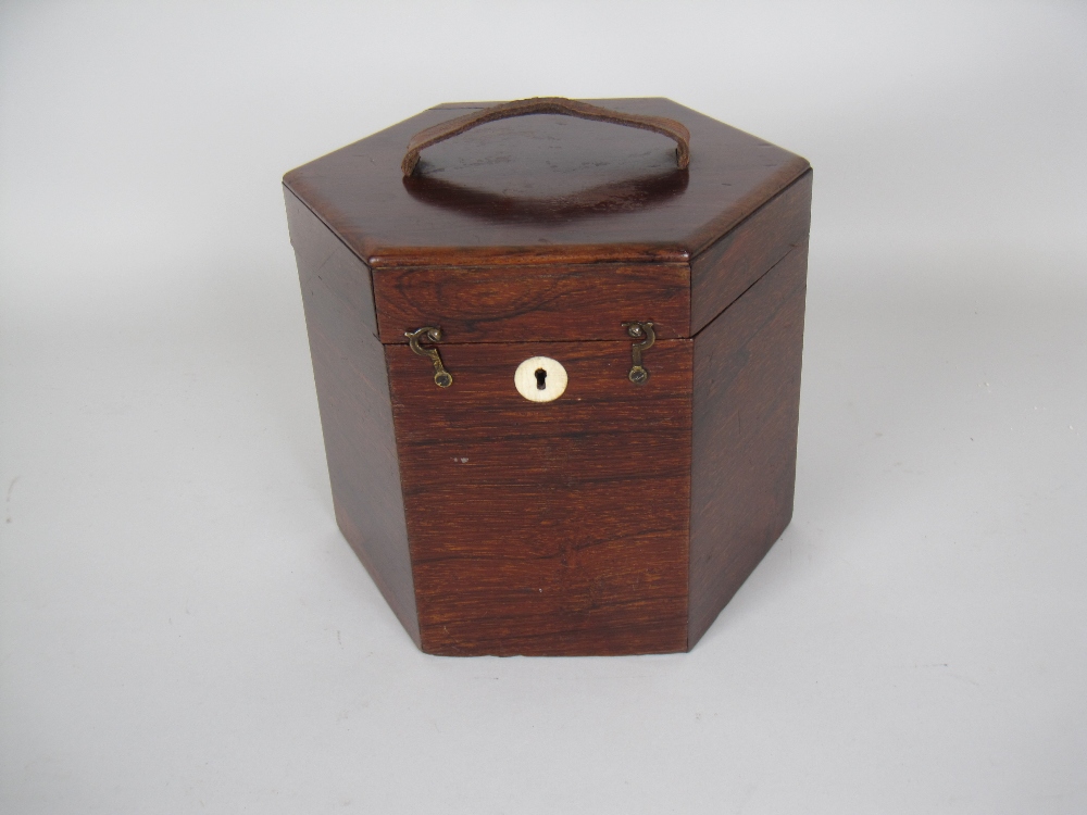A 19th Century rosewood cased hexagonal Concertina, labelled C Wheatstone, Inventor, 20 Conduit - Image 6 of 10