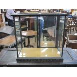 A glazed Display Cabinet for J.S. Fry & Sons Ltd, 2ft 4in W x 2ft 2in H