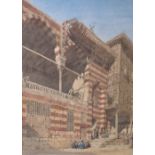 RICHARD PHENE SPIERS (1838-1916)A Courtyard, Cairosigned, inscribed and dated 'R. Phene Spiers,