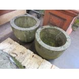 *Two Kent Urns, 14in H (Sold plus VAT)