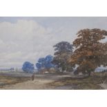 WILLIAM CALLOW (1812-1908)'A Distant View of Wells'signed 'W. Callow' (lower left)watercolour10 x 14