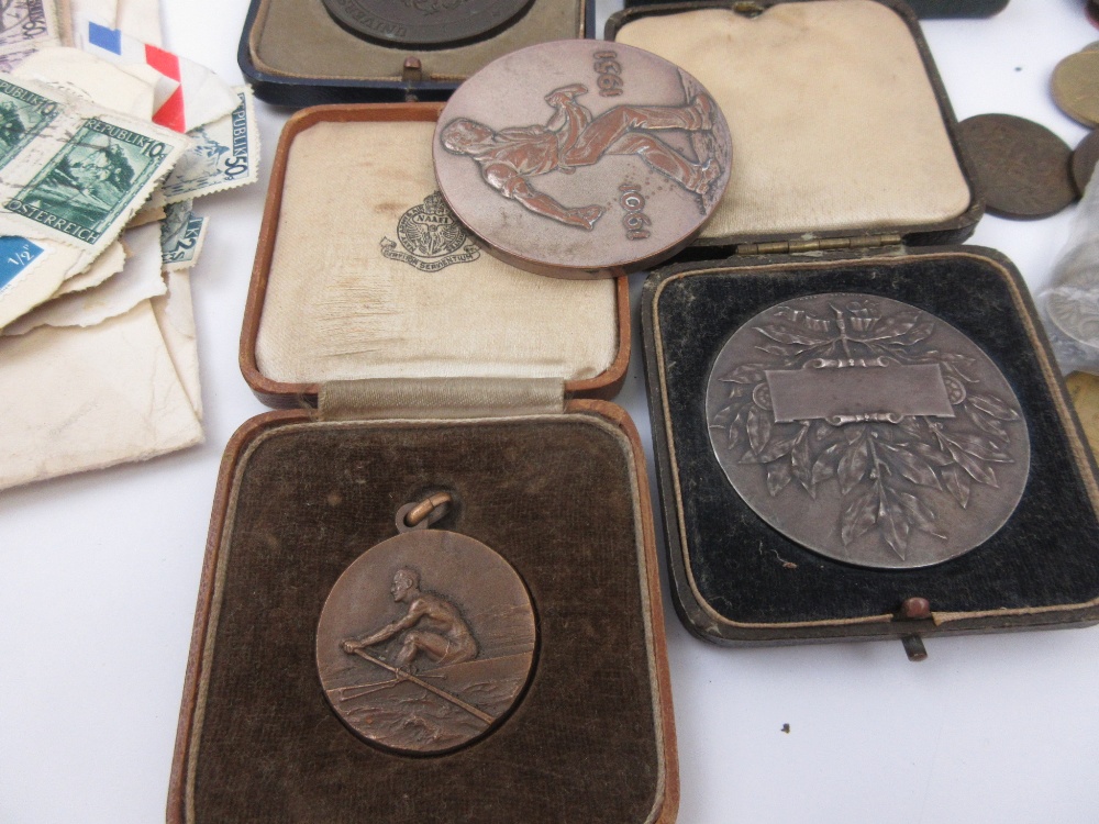 A collection of Medallions, to include a cased "Australia 1788-1938 150th Anniversary", a silver " - Image 5 of 5