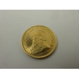 South Africa, 1oz gold Krugerrand 1975