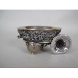 A fine quality Scandinavian silver and parcel-gilt Hunting Cup with detailed stag hunting scene