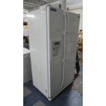 A Samsung American Style Fridge Freezer with Ice and Water Dispenser