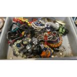 A Tray of Costume Jewellery