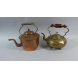 One Copper and One Brass Kettle