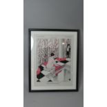 A Framed Print of Nude from La Vie Parisienne