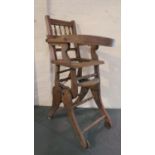 A Late 19th Century Metamorphic Child's Chair