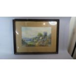 A Framed 19th Century Watercolour, Vale of Langdale, Westmoreland by J Macpherson