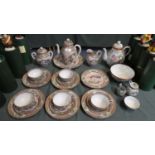 A Collection of Chinese Dragon Pattern and Other Teawares