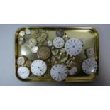 A Collection of Wrist and Pocket Watch Movements etc