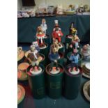 A Collection of Twelve Boxed Robert Harrop Country Companion Dog Figures to Include Bullmastiff Town