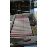 A Box of Books to Include Fourteen Volumes The History of the Great War and WWII in Pictures